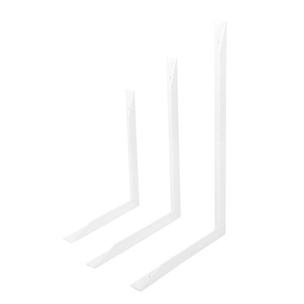 Multiknægt venstre 200x250 mm. - hvid