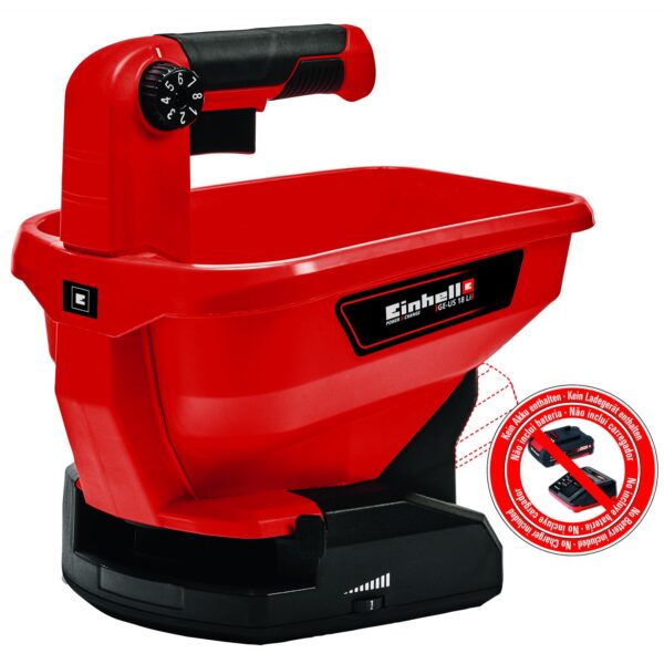 Einhell Gødning & Saltspreder 3,3L Solo 18V - GE-US 18 - Image 6