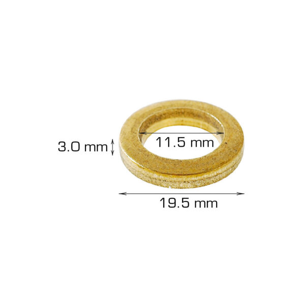 Hængsel ringe - Ø19,5 mm.