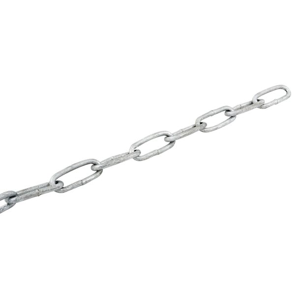 Galv. langleddet kæde - 5 meter (6 mm) - Image 2