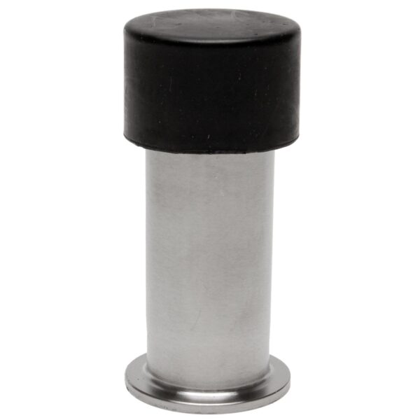 Dørstop gulvmont. Ø25xH75 mm.