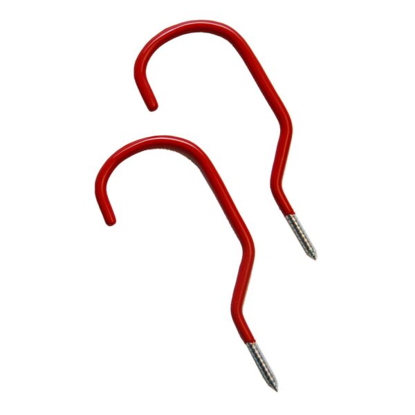Kroge gummibelagt 2 stk. 149x63 mm.