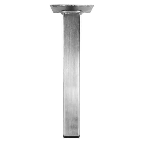 Bordben 20 cm. 24x24 mm. - stål