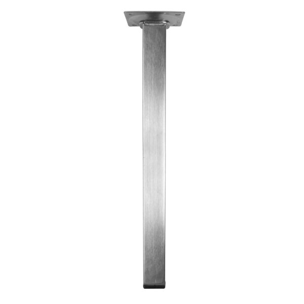 Bordben 30 cm. 24x24 mm. - stål
