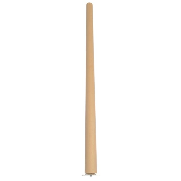 Bordben i bøgetræ - trapez 70 cm (lige)