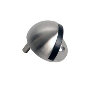 HOME It® dørstop til gulv Ø4,5 x 2,5 cm børstet stål