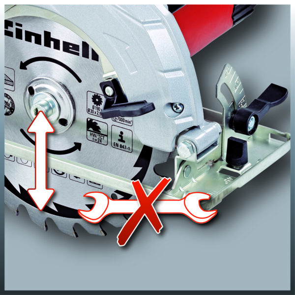 Einhell Rundsav max 45mm./Ø190 230V-1400W - Image 6