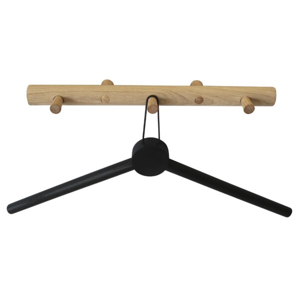 Smart knagerække i eg - 3 knager - Image 2
