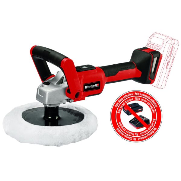 Einhell Poler/slibemaskine Ø180mm.  Solo 18V - CE-CP 18/180 Li E