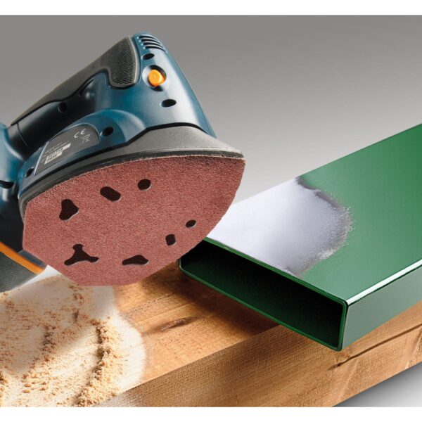 Einhell QUICK-STICK Slibepapir til trekantsliber, Træ & Metal K40 - Image 2