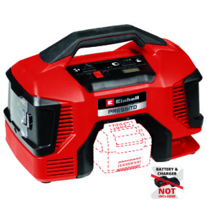 Einhell Cordless Air Compressor, PRESSITO 18/21