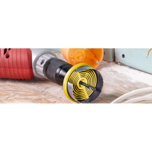 Einhell Kwb hulsav Ø25-63/18 mm 7 dele - Image 4