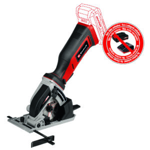 Einhell Einhell TE-CS 18/89 Li akku minirundsav 18 volt u/batterio og lader