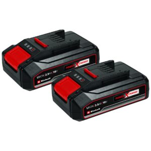 Einhell Einhell Power-X-Change twinpack batteri 2x18v/2,5 Ah