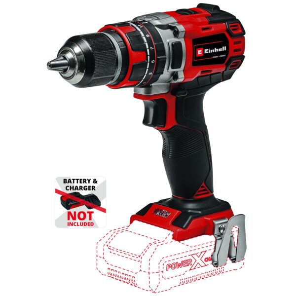Einhell Einhell TP-CD 18/50 Li-i BL akku slagboremaskine u/batteri og lader.