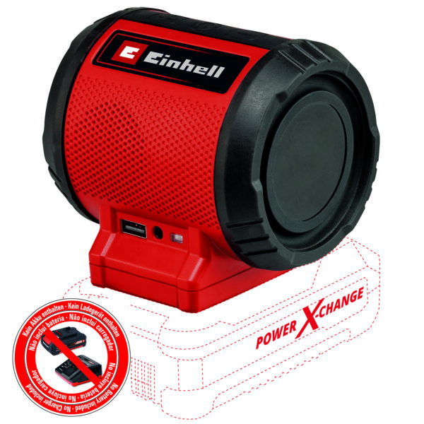 Einhell Einhell TC-SR 18 Li akku højttaler u/batteri og lader
