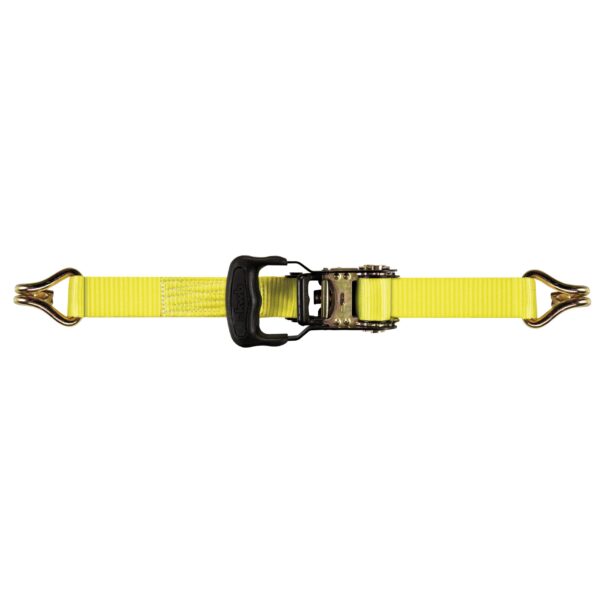 Einhell Kwb spændestrop med skralde og 2 kroge 35 mm x 6 meter 2 stk