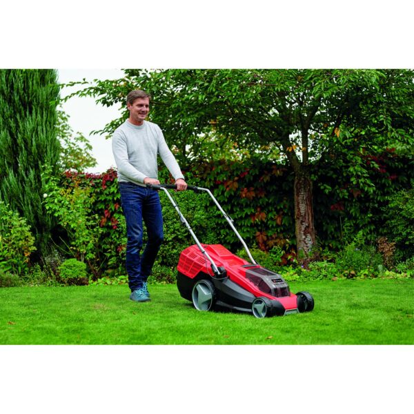 Einhell Einhell GE-CM 36/43 M akku plæneklipper 43 cm 2x18 V/4,0Ah batteri og lader - Image 2