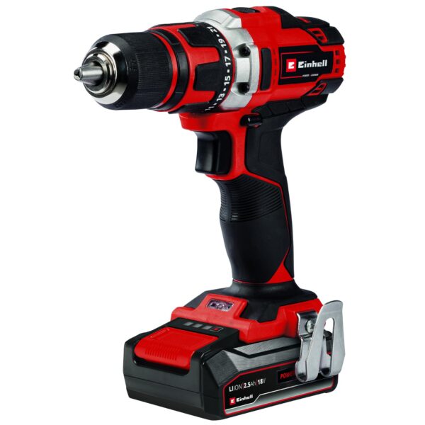 Einhell Einhell TE-CD 18/40-1 Li akku boremaskine m/batteri 18V/2,5Ah og lader