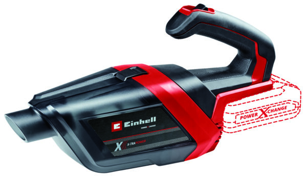 Einhell Einhell TE-HV 18/06 Li akku håndstøvsuger 18 volt u/batteri og lader - Image 2