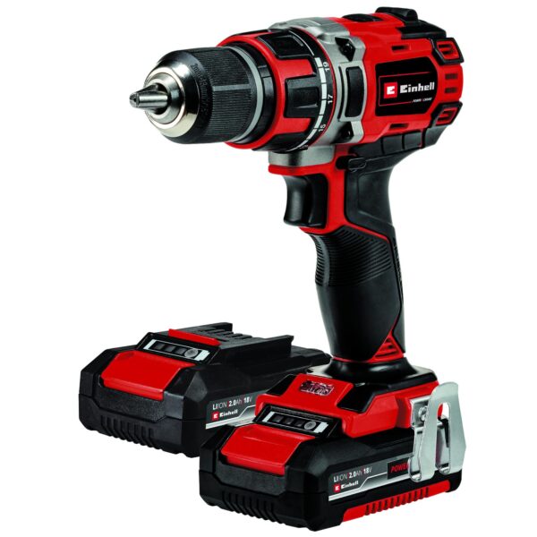 Einhell Einhell TE-CD 18/50 Li BL akku boremaskine m/batteri 2x18V/2,0Ah og lader