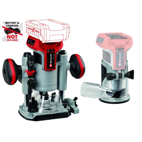 Einhell Einhell TP-RO 18 Set Li BL overfræser 35/45 mm 18V u/batteri og lader