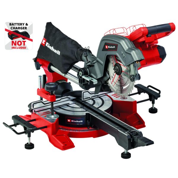 Einhell Einhell TE-SM 36/8 L Li akku kap/-geringssav med udtræk u/ batteri og lader