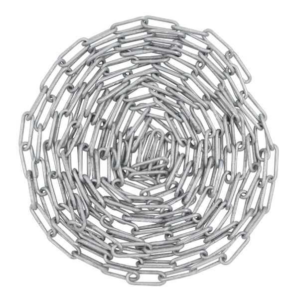 Galv. langleddet kæde - 5 meter (3 mm) - Image 5